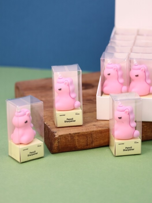 Точилка для карандашей &quot;Pink unicorn&quot;, шоу-бокс 24 шт. 