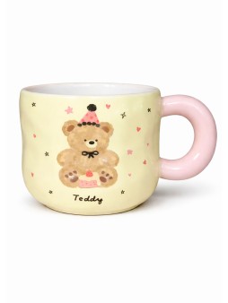Кружка «Teddy bear», pink (450 мл)