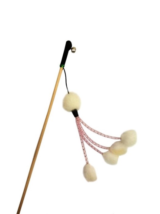 Махалка для кошек &quot;Блестящие шарики&quot;, 50 см 