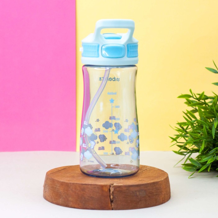 Бутылка пластиковая "Magic unicorn", blue (460 мл) 