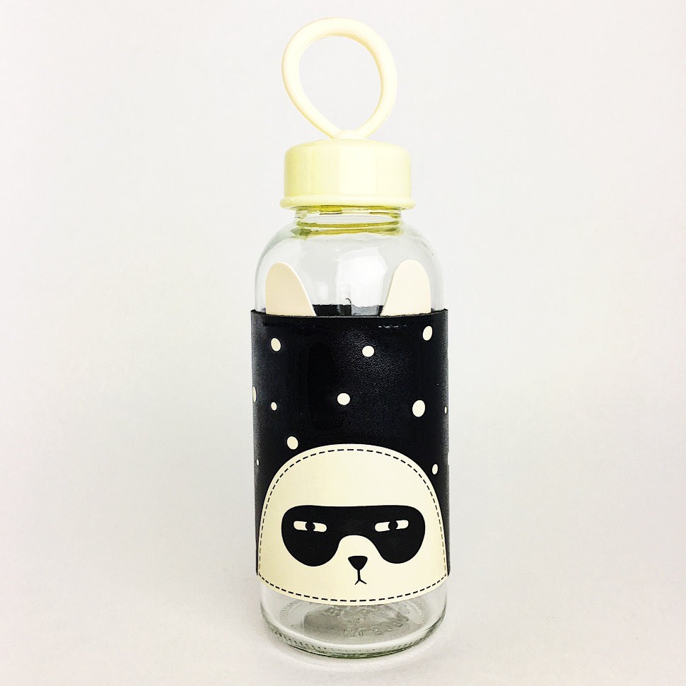 Бутылка "Animal dots" yellow
