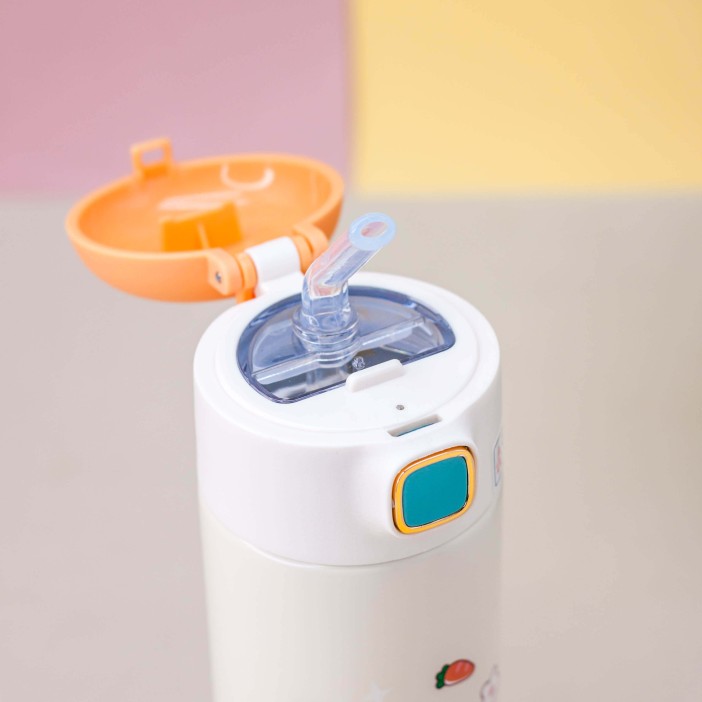 Термос "Animal food hare", orange (420 ml) 