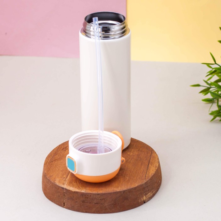 Термос "Animal food hare", orange (420 ml) 