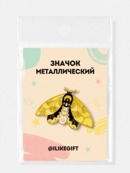 Значок металлический iLikeGift "Бабочка один"