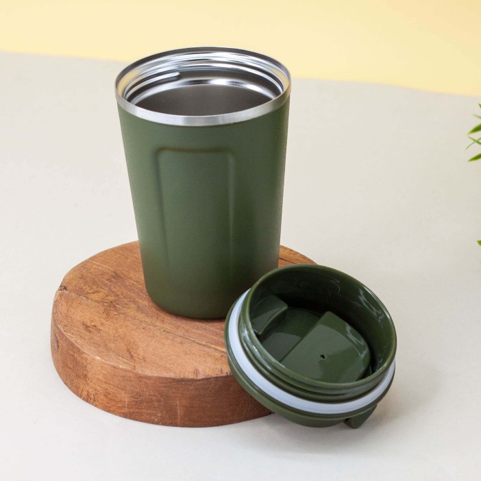 Термокружка Mini coffee, green (380 ml) 