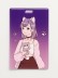 Держатель для карт Аниме &quot;Cute cat Girl&quot; (6,5 х 10,4 см) 