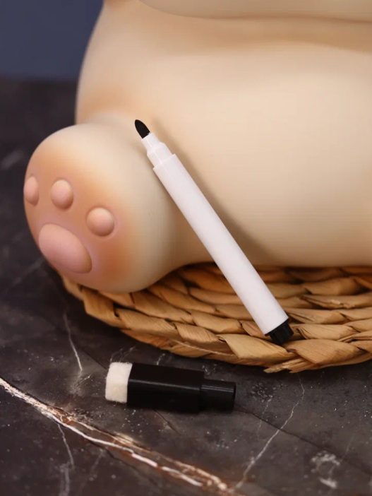 Копилка &quot;Cat paws up&quot; (в комплекте с табличкой и маркером), 21 см 