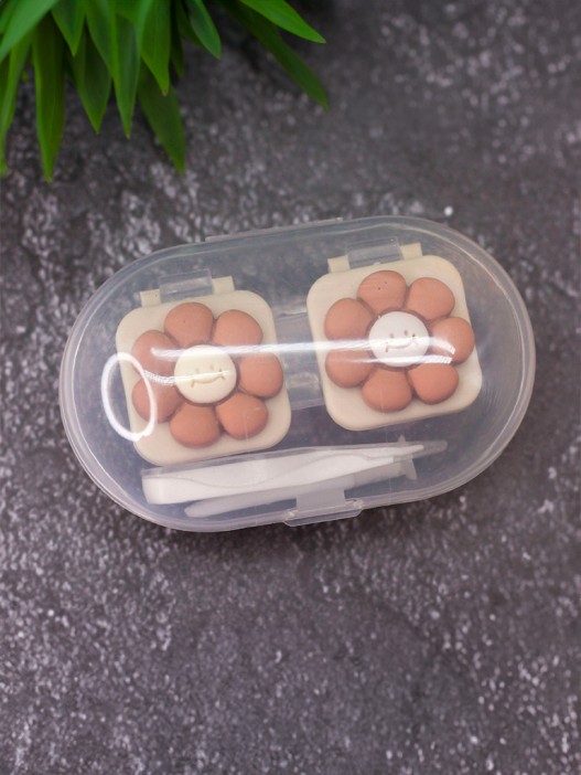 Контейнер для линз «Mood flowers» 