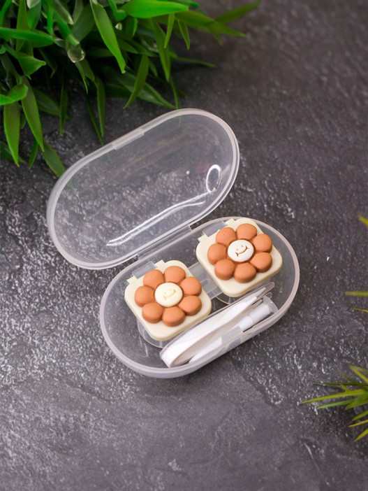 Контейнер для линз «Mood flowers» 