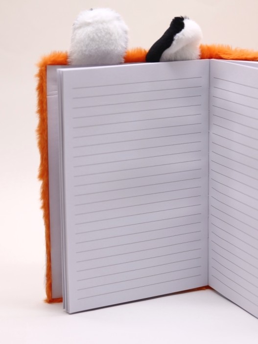 Блокнот плюшевый «Tiger&#039;s Roar» (21,5*14,5 см) 