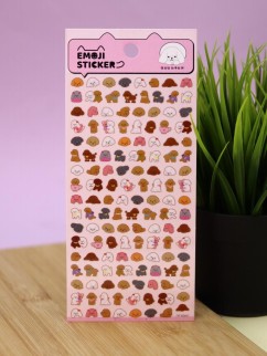 Наклейки &quot;Cute dogs&quot; (9*20,5 см)