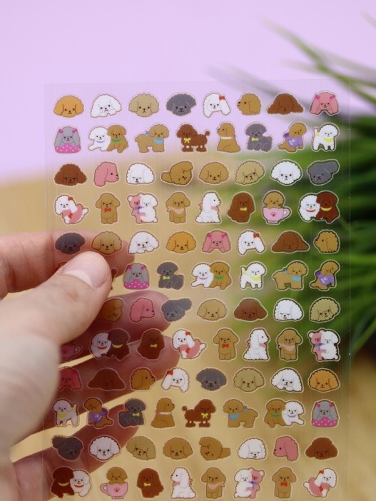 Наклейки &quot;Cute dogs&quot; (9*20,5 см) 