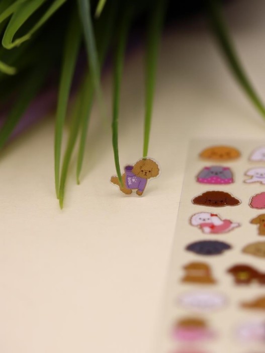 Наклейки &quot;Cute dogs&quot; (9*20,5 см) 