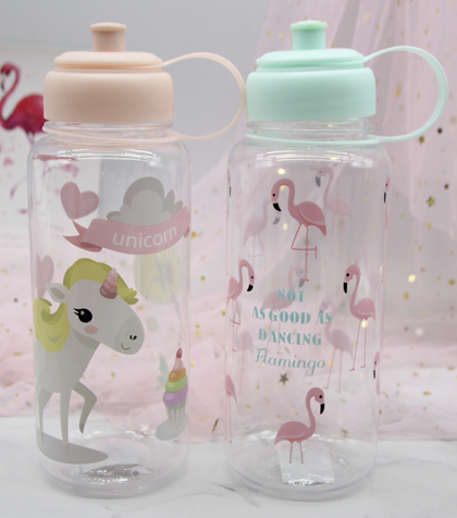 Бутылка "Unicorn-cake", pink 