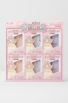 Блокнот "Beautiful Lolita", mix, шоу-бокс 24 шт.