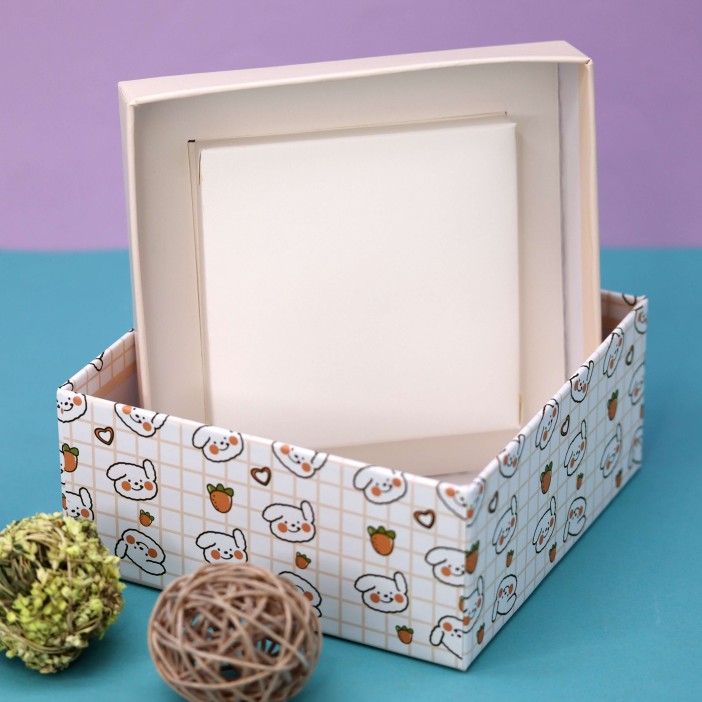 Набор подарочных коробок 3 в 1 «Hare», 19*19*9.5-17*17*8-15*15*6.5 