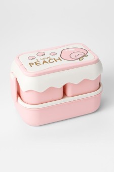 Ланчбокс «I love Peach», pink