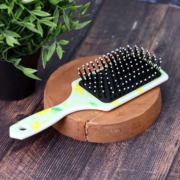Расческа «Granite», lemon green 