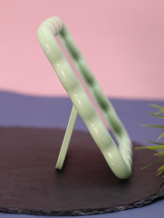 Зеркало настольное GIRLY &quot;Waves&quot;, green 