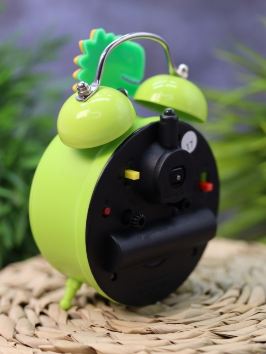Часы-будильник «Cute dinosaur», green 