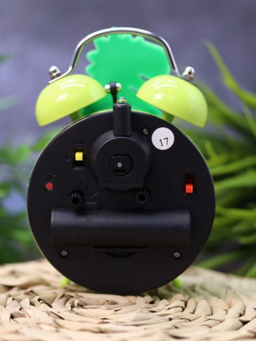 Часы-будильник «Cute dinosaur», green 