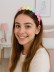 Ободок для волос GIRLY "Разноцветное сердце", разноцветный