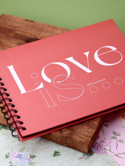 Фотоальбом &quot;Love is&quot; (24,5 х 19 см) 