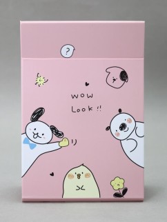 Зеркало &quot;Wow look&quot;, pink