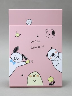 Зеркало "Wow look", pink