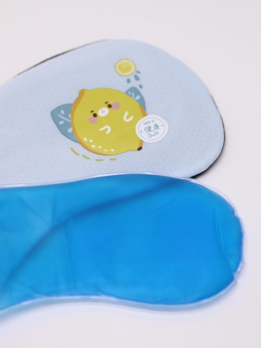 Маска для сна гелевая &quot;Healthy sleep&quot;, lemon 