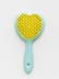 Расческа «Heart mesh», green 