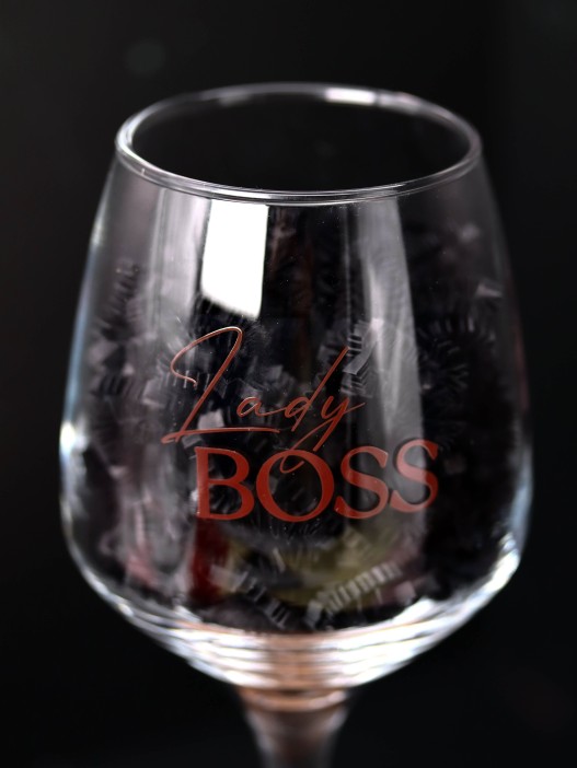 Бокал для вина Oh vine! &quot;Lady BOSS&quot;, 400мл 