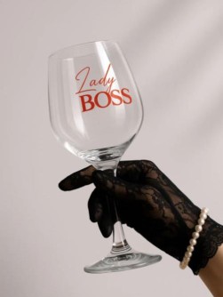 Бокал для вина Oh vine! "Lady BOSS", 400мл