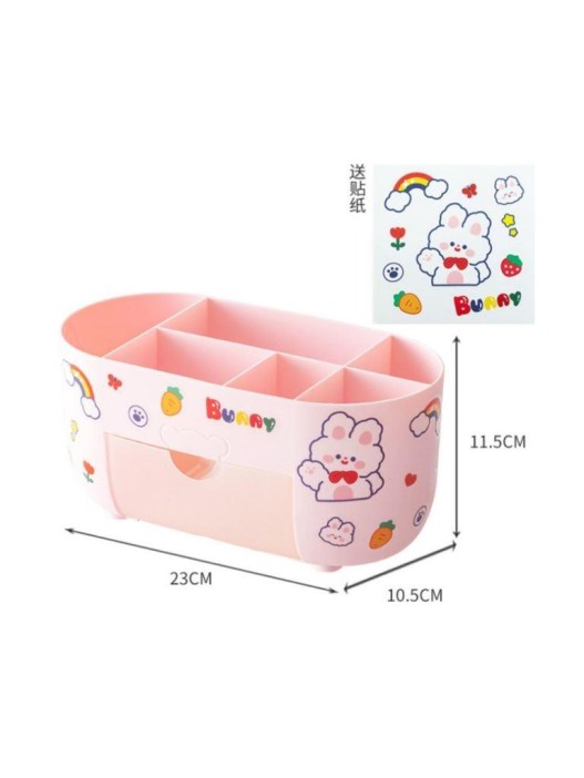 Органайзер настольный &quot;Happy friends&quot;, pink (23*10.5*11.5 см) 