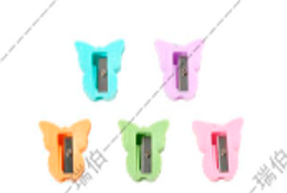 Точилка для карандашей ПО ПЛАНУ. &quot;Butterfly&quot;, mix 