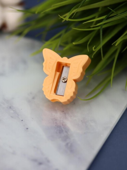 Точилка для карандашей ПО ПЛАНУ. &quot;Butterfly&quot;, mix 