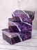 Набор подарочных коробок 3 в 1 «Amethyst», purple, 18*12*7-21*14*8.5-23*16*9.5 