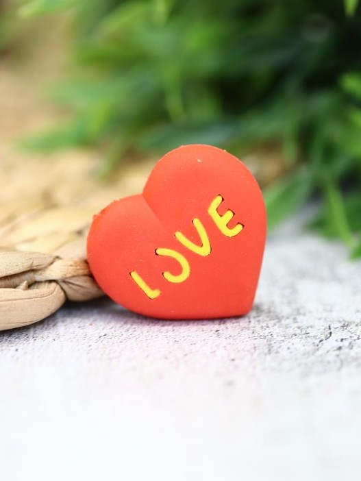 Ластики &quot;Red love&quot;, 5 шт. в наборе 