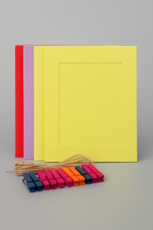 Крафтовые фоторамки 10 шт. "Vivid emotions" (15,5 х 11,5 см)