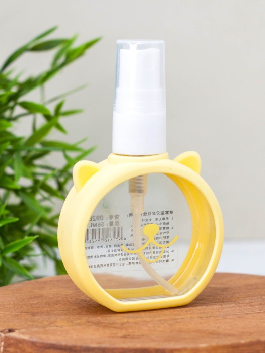 Дорожная бутылочка &quot;Animals&quot;, yellow (55 ml) 