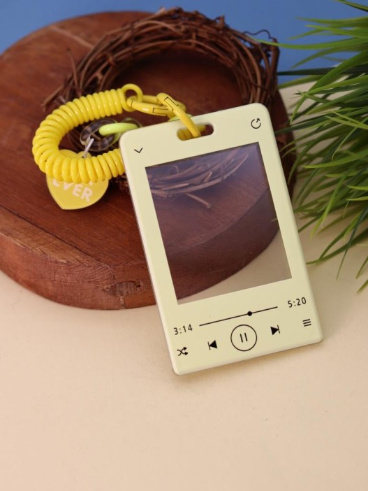 Футляр для карт с брелком &quot;Forever song&quot;, yellow 