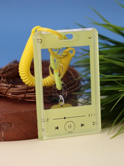 Футляр для карт с брелком &quot;Forever song&quot;, yellow 