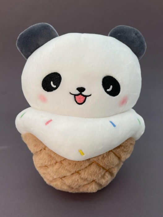 Мягкая игрушка &quot;Panda ice cream&quot;, open mouth, 20 см 