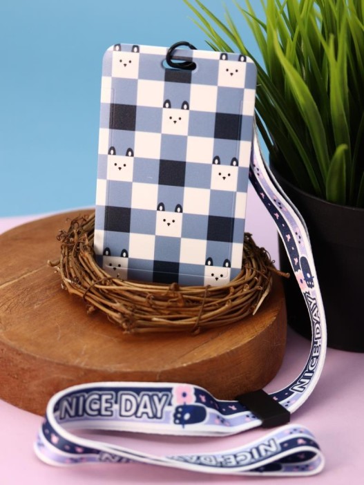 Футляр для карт на ленте &quot;Nice day&quot;, cell 