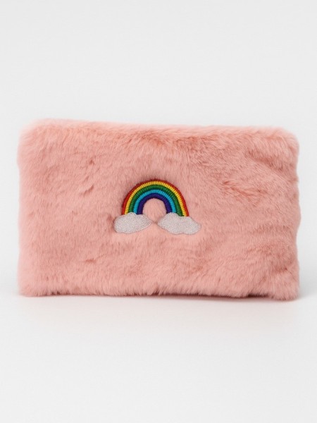 Кошелек "Plush rainbow", pink 