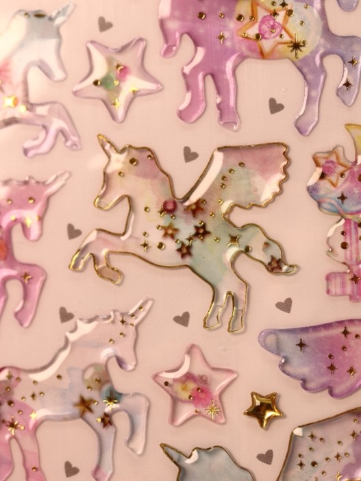 Наклейки &quot;Rainbow unicorn&quot; 