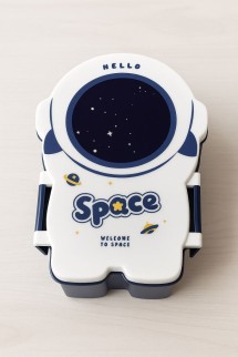 Ланчбокс "The astronaut greets", blue (1200 мл)