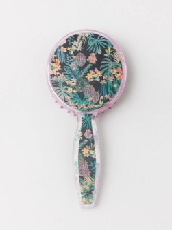 Расческа «Leaves», black