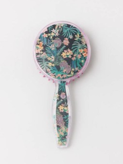 Расческа «Leaves», black