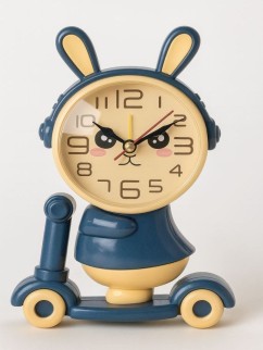 Часы-будильник «Bunny ride time»